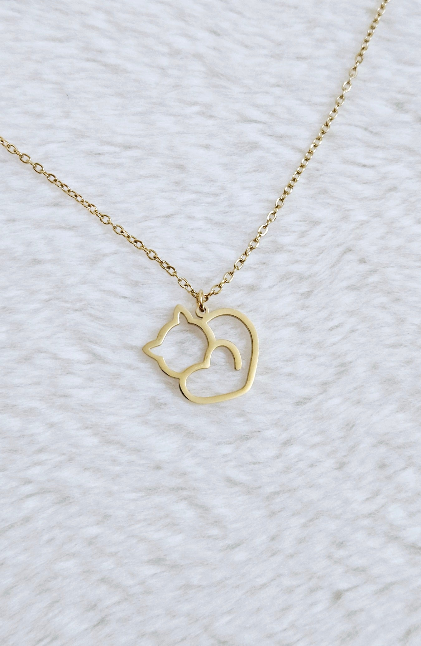 Kitty Cat Charm Necklace