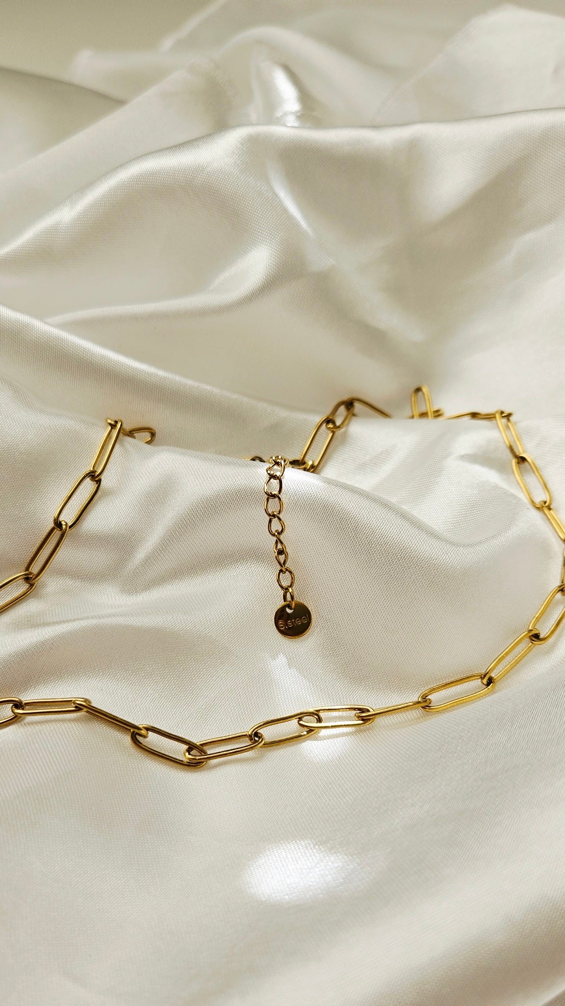 Paper Clip Chain Necklace