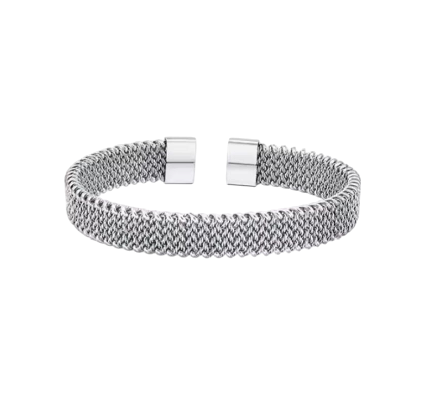 Men's Mesh Cuff Bracelet
