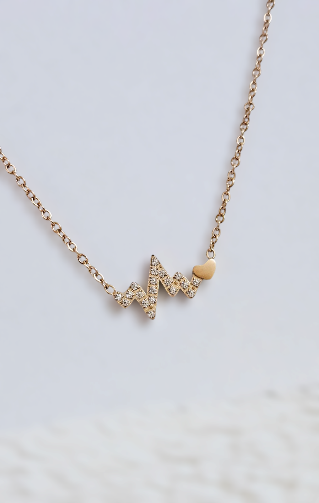 Heartbeat Sparkle Necklace