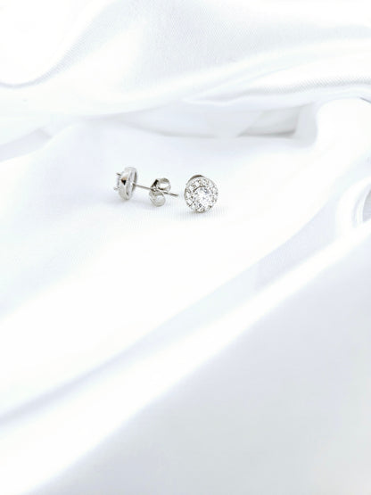 Brilliant Solitaire Earrings