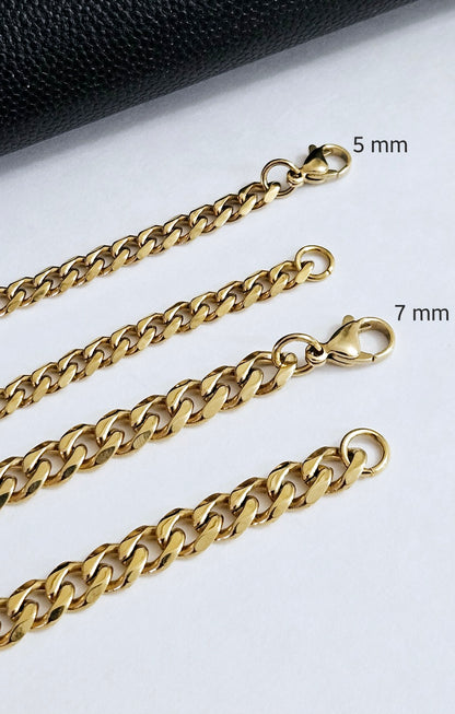 Men's Cuban Link Chain Bracelet