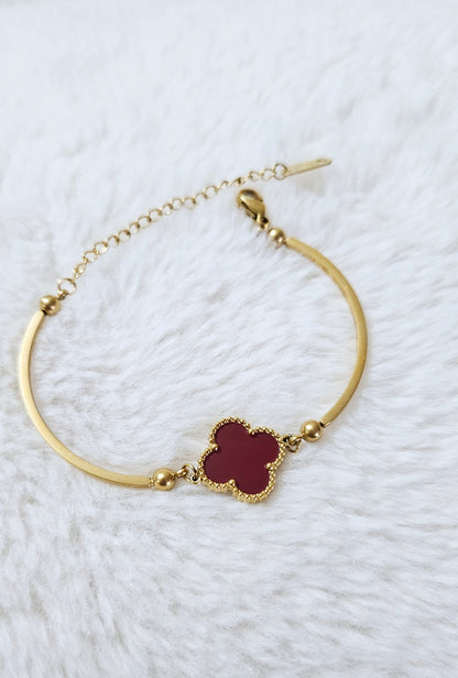 Red Clover Bliss Bracelet