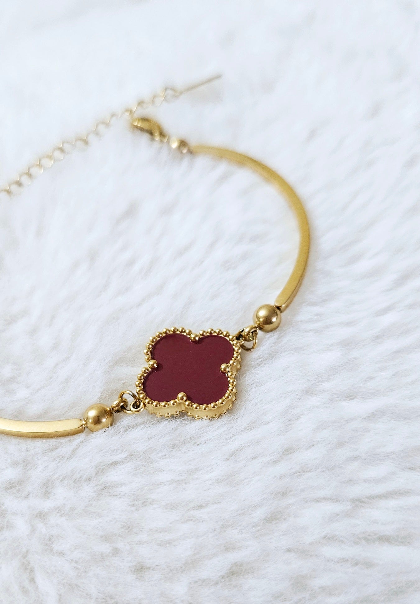 Red Clover Bliss Bracelet