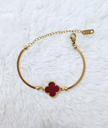 Red Clover Bliss Bracelet