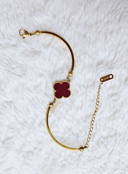 Red Clover Bliss Bracelet