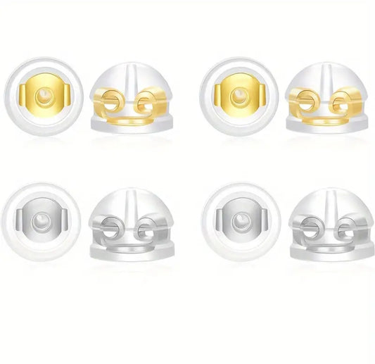 Clear Earring Backs